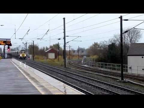 Class 66 Freightliner Flying Through Northallerton 14/11/14