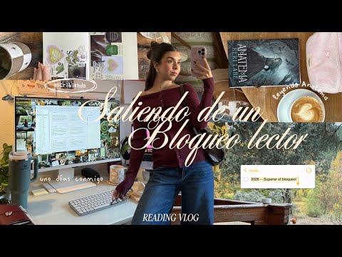 vuelta a la rutina: saliendo de un bloqueo lector 📖☕️ | reading vlog