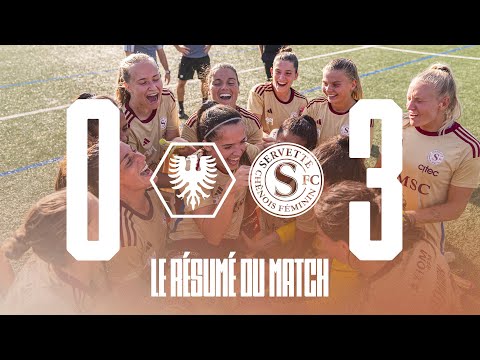 FC Aarau Frauen 0 - 3 Servette FCCF | Le résumé de la victoire à Aarau