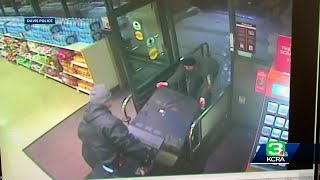 Thieves target lottery kiosk at Davis grocery store