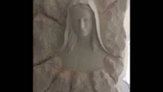 preview picture of video 'The Virgin Mary sculptured by Nayef Alwan'