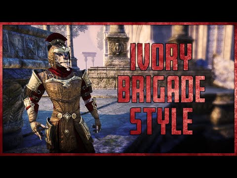 ESO Ivory Brigrade Style