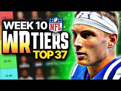 Week 10 Fantasy Football WR Rankings (Top 37)