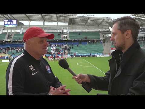 Tipneri karikafinaal: JK Narva Trans - Nõmme Kalju FC 2:1, Bondarenko intervjuu