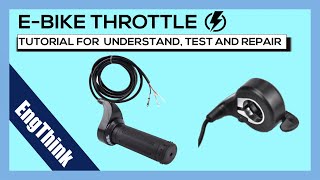 Linear Hall effect on E-Bike Throttle - Understanding & Testing #ebiker #ebikeThrottle #HallSensor