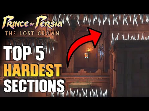 Top 5 HARDEST Platforming Sections in Prince of Persia: The Lost Crown