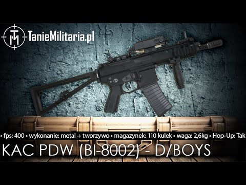 KAC PDW (BI-8002) FIRMY D/BOYS - TANIEMILITARIA.PL