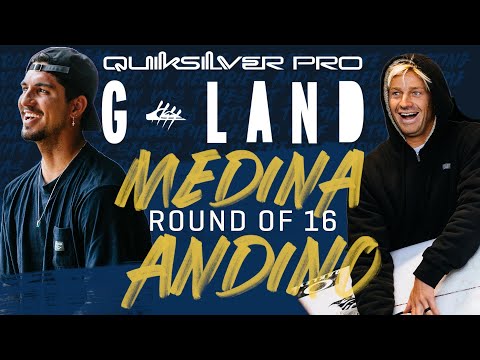 Gabriel Medina v Kolohe Andino | Quiksilver Pro G-Land - Round of 16 Heat Replay