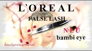 NEU   L´OREAL |  FALSE LASH bambi eye Mascara |  Live + Max Factor Makeup | beautyoverageAstrid