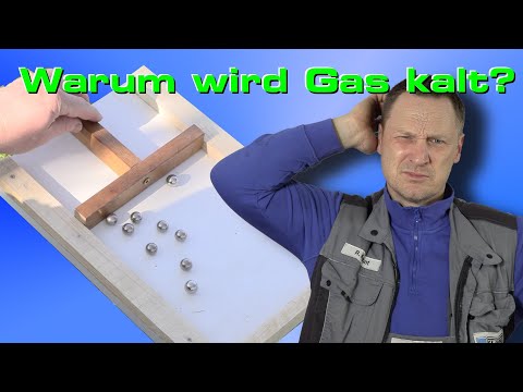 Warum wird Gas kalt wenn es ausströmt? Oder was ist der Joule Thomson Effekt?