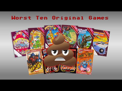 Worst 10 Original Firebird Budget Games for the Commodore 64