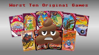 Worst 10 Original Firebird Budget Games for the Commodore 64