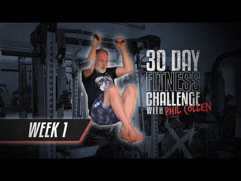 DEF LEPPARD - Phil Collen's 30 Day Fitness Challenge - WEEK ONE