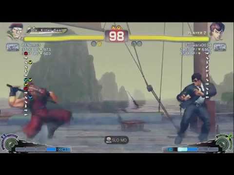 Nemo (Rolento) vs Fujiwara0034 (Fei Long) - USF4 Match *60fps/1080p*