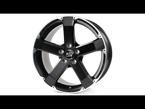 FelgenOutlet.de - MSW · 45 · Matt Black/Diamond Cut