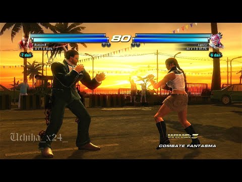 16 Julia (Jaycee) y Michelle vs Paul y Steve  - Tekken Tag 2 ( Uchiha x24 ) Gameplay PS3