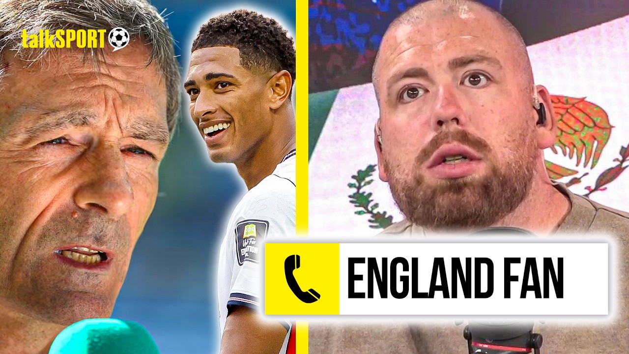 "AN ABSOLUTE DISGRACE!" Caller SLAMS Gabriel Clarke for trying to "DESTROY" Jude Bellingham!