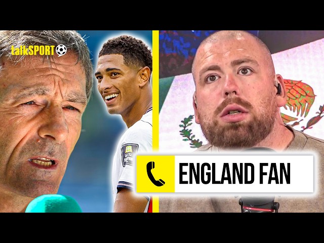 "AN ABSOLUTE DISGRACE!" Caller SLAMS ITV's Gabriel Clarke for trying to "DESTROY" Jude Bellingham!