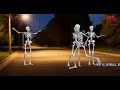 Funny Dance By Skeletal System