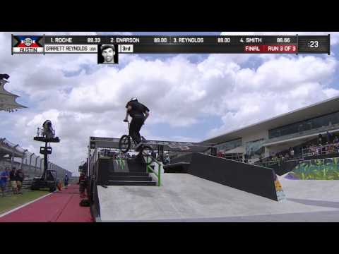 Garrett Reynolds Wins BMX Street Gold