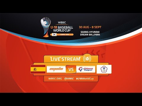 Spain v Chinese Taipei - U-18 Baseball World Cup 2019 - Opening Round