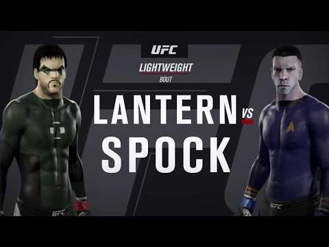 Green Lantern vs. Spock (EA Sports UFC 2) - Crazy UFC 👊🤪