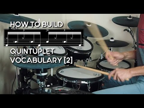 Build Quintuplet Vocabulary for drums with Inner Assassins [2] Simple Quintuplet Grooves