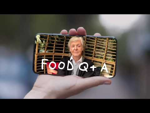FOOD Q+A with Mary McCartney and her dad Sir Paul McCartney |Mary McCartney Serves It Up S2E1