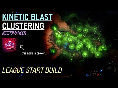 Kinetic Blast of Clustering Necromancer League Start Guide