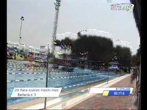 Serie 3 dei 200 Rana  Assoluti Maschi Master - 11 Memorial Andrea Bettiol