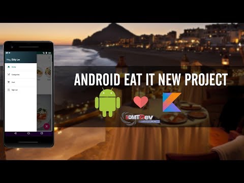 Kotlin Android Tutorial New Eat It part 18 Sign out
