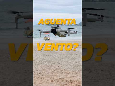 Mini 4 PRO aguenta VENTO? Como é a RESISTÊNCIA? #drone #dji #mini3pro