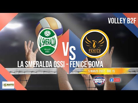 Volley B2F – La Smeralda Ossi – Fenice Roma (1-3)