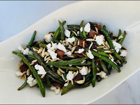 Cranberry Bacon Green Beans