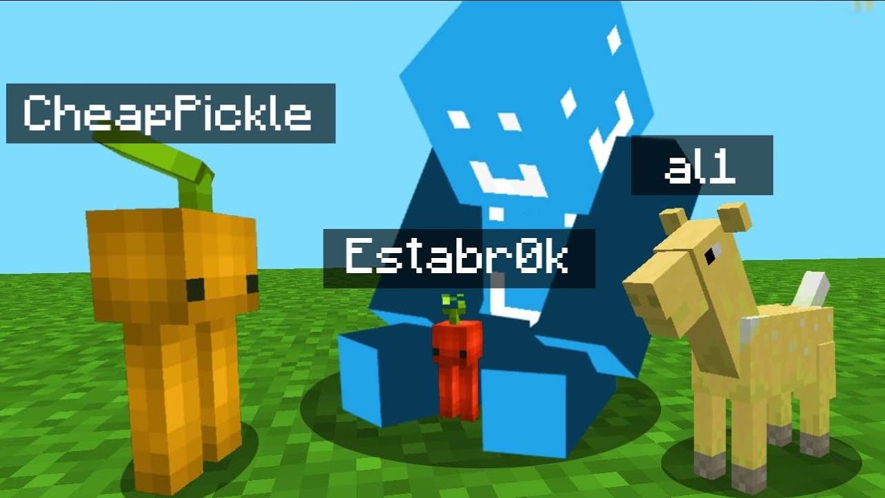 Finding My Friends Disguised As Mobs In Minecraft