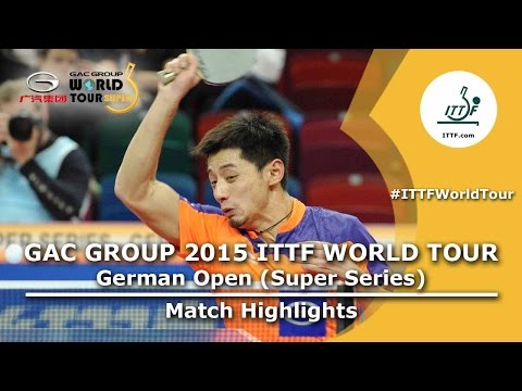 German Open 2015 Highlights: YAN An vs ZHANG Jike (1/2)