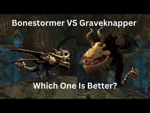 School Of Dragons: Bonestormer VS Graveknapper
