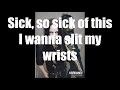 Murderdolls  Slit my wrist lyrics