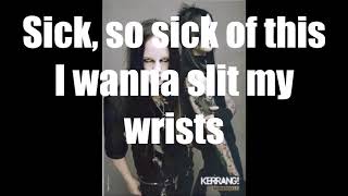 Murderdolls  Slit my wrist lyrics