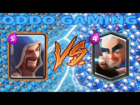 WIZARD VS MAGIC ARCHER - Clash Royale Battle #181
