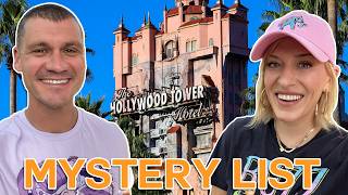 We Have NO IDEA What We're Doing In DISNEY WORLD: Hollywood Studios | Secret Checklist Game 2026