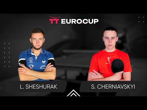 10:45 Liubomyr Sheshurak - Serhii Cherniavskyi 30.03.2024 TT Euro.Cup Ukraine Star. TABLE 4