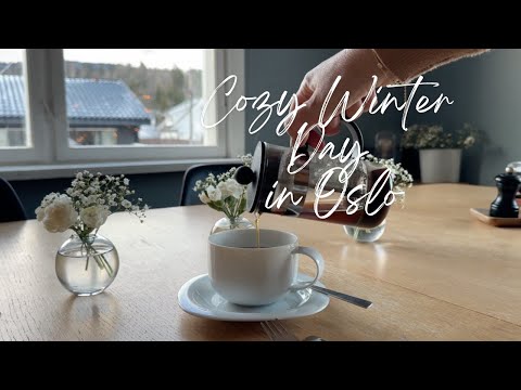 Winter in Oslo | Coffee, Forest Walk, Groceries, Lunch & Simple Routines