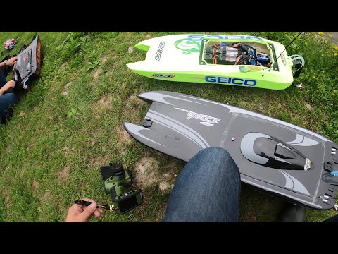 TFL ZONDA ProBoat and Miss GEICO 36 vs BlackJack 42 vs UL-19