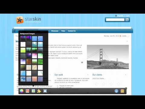 DotNetNuke skin web design in 2 minutes