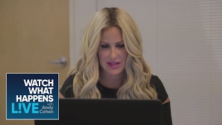 Kim Zolciak Googles Herself | RHOA | WWHL