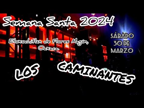 LOS CAMINANTES... Semana Santa 2024, Eloxochitlán de Flores Magón...