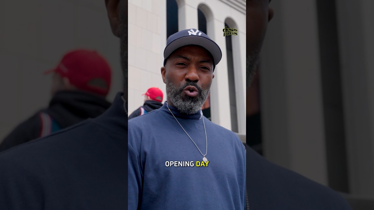 28 rings soon come? Desus heads up to Yankee Stadium for the 2026 home opener