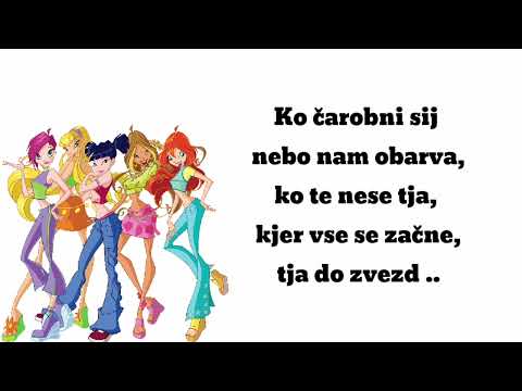 Winx klub: Uvodna pesem besedilo