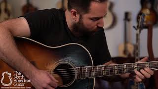 Video thumbnail for 1955 Gibson Southern Jumbo demo by Carter Vintage Backstage